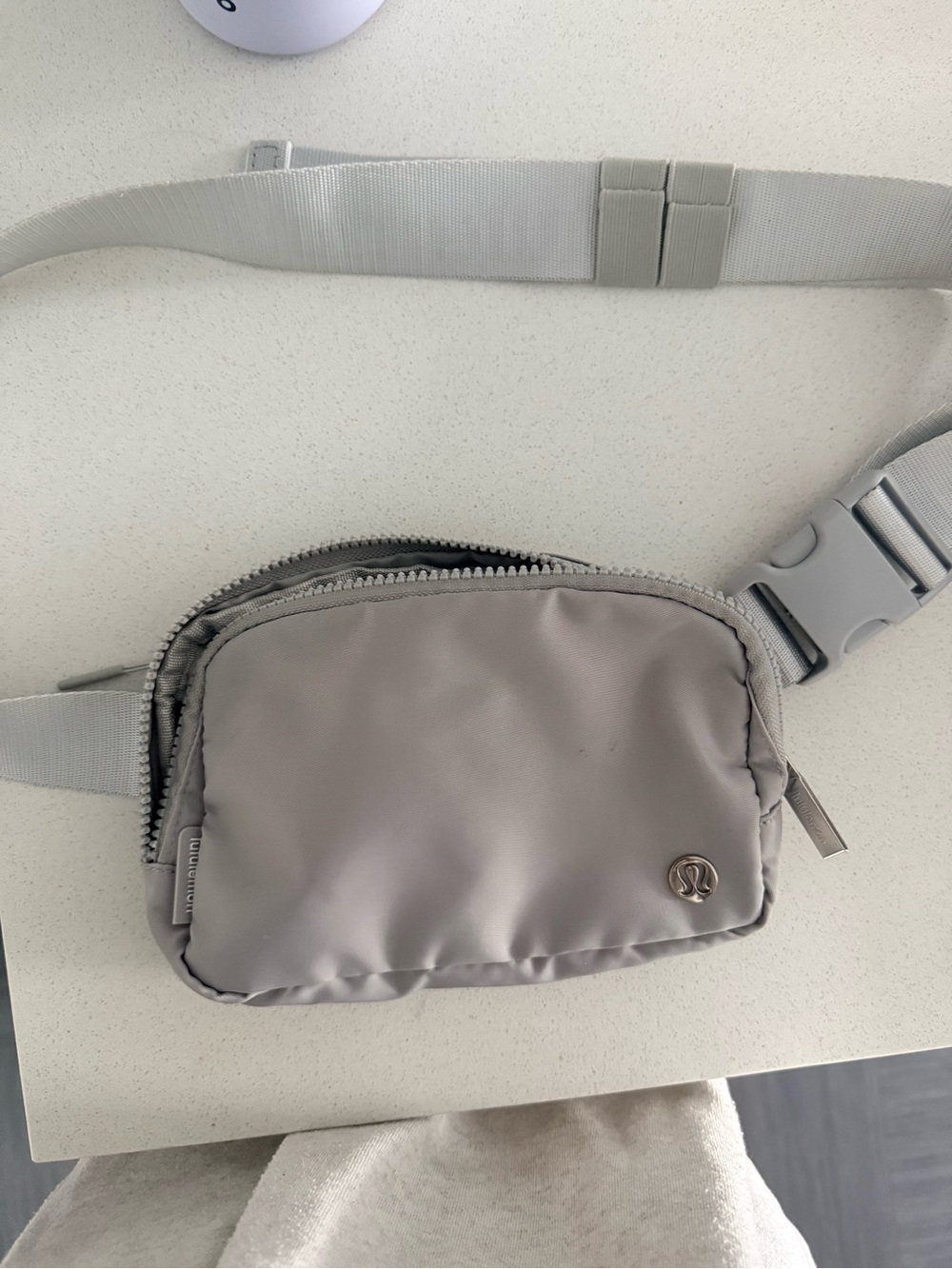 lululemon athletica Light Gray Belt Bag